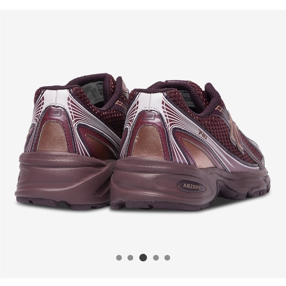 New Balance Women's Maroon and Rose Lace-Up Athletic Shoe 740 size 8 - Picture 3 of 5